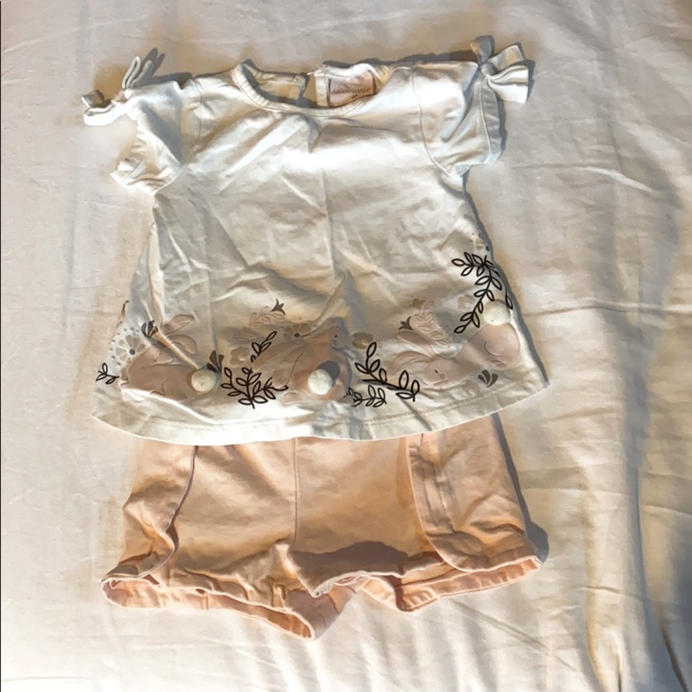 Baby girl matching set